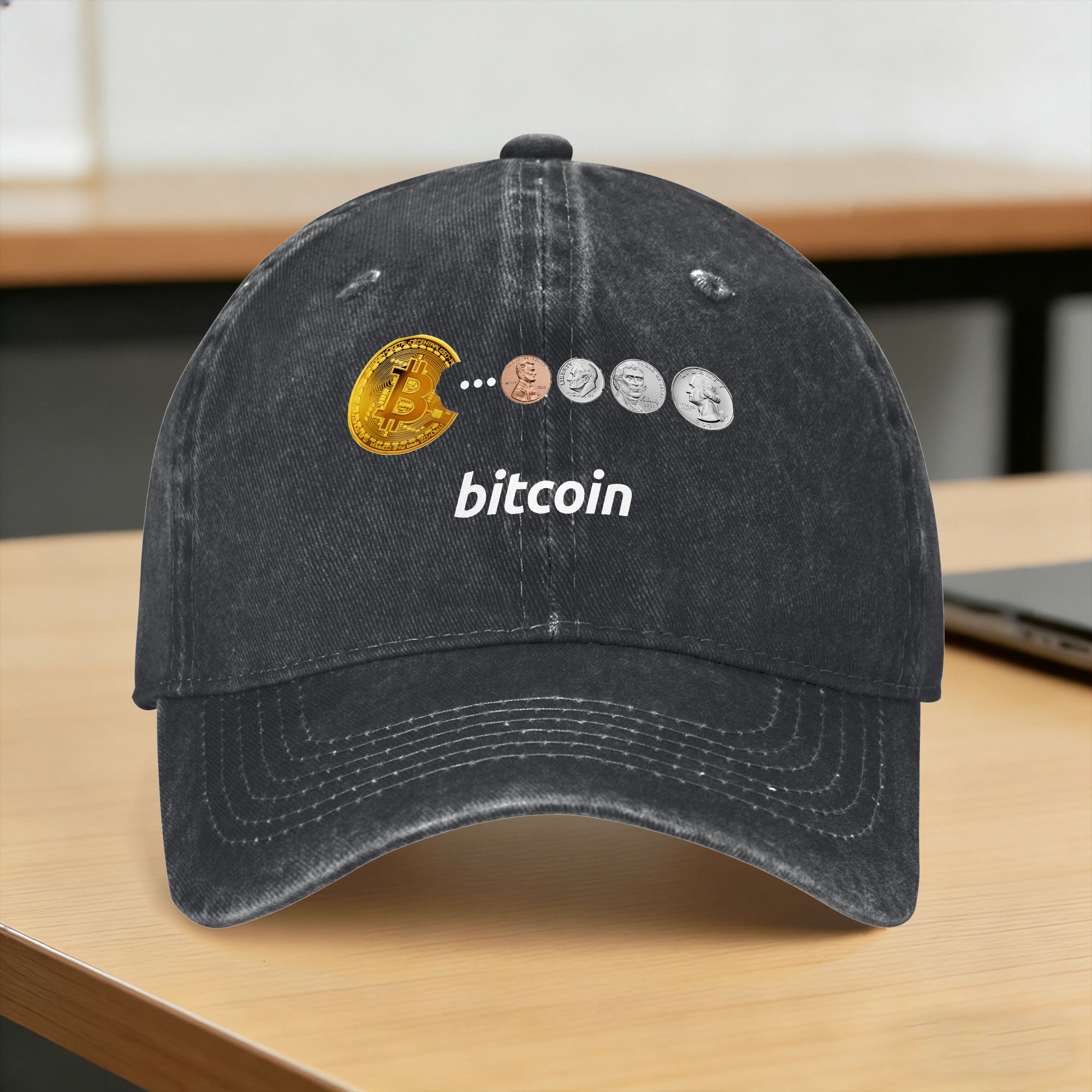 Outdoor Sport Ideas - قبعة بيسبول Bitcoin Sun y2k رائعة