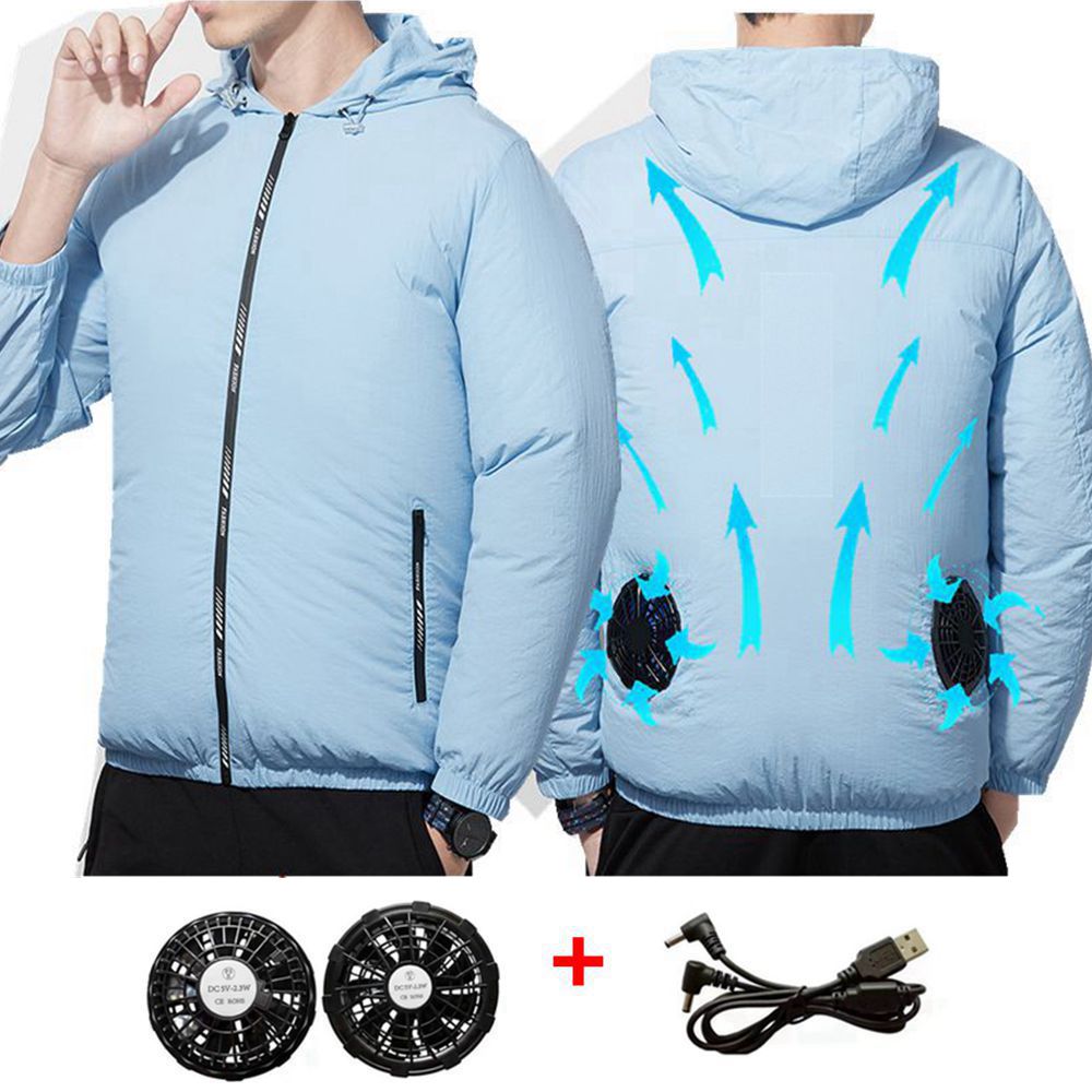 Outdoor Sport Brand Jacket - الصيف الرياضة مروحة تكييف الهواء كول
