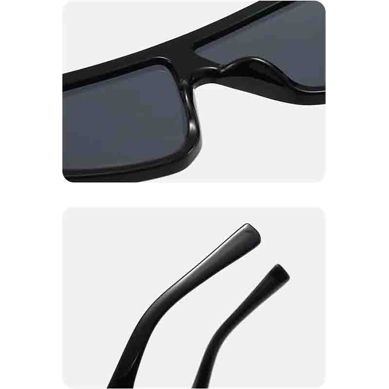 نظارات شمسية مربعة جديدة بإطار - مراجعة Outdoor Sports Accessories وسعره