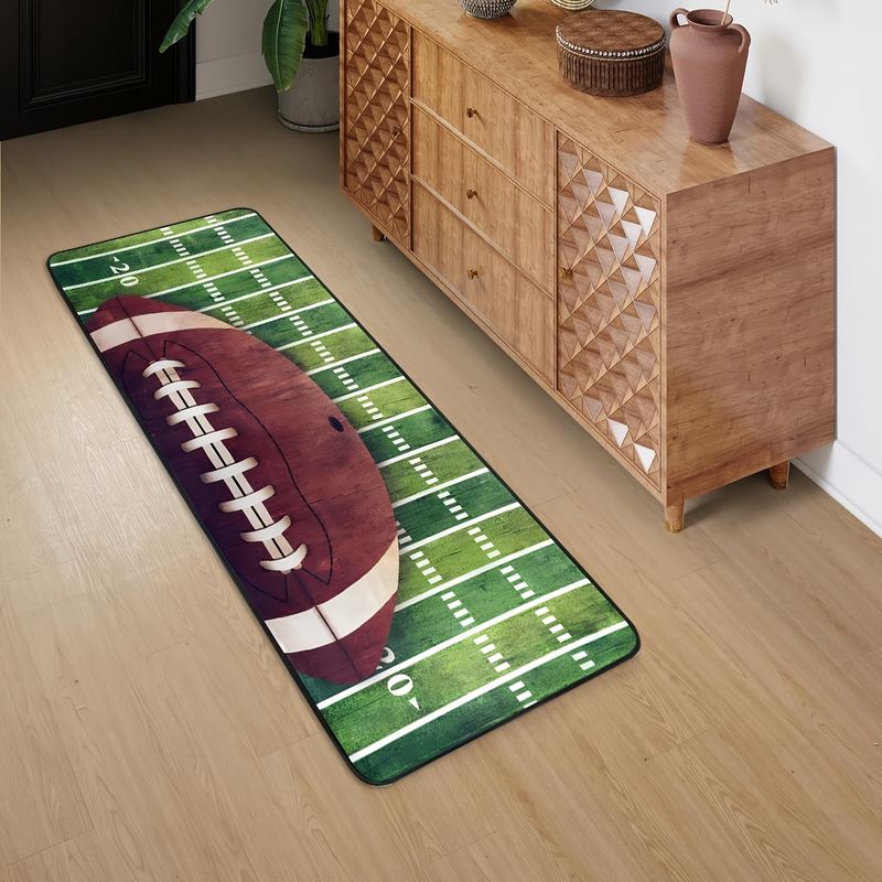 سجادة طويلة بتصميم ملعب كرة ال - مراجعة Outdoor Sport Flooring وسعره