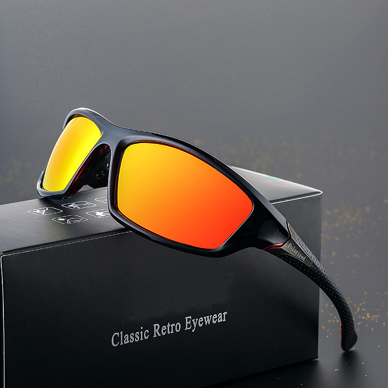 نظارات شمسية جديدة بتصميم مربع - مراجعة Outdoor Sports Accessories وسعره