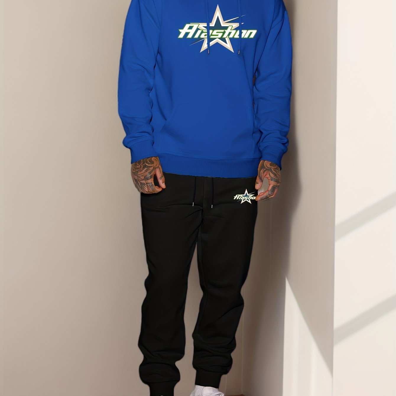 طقم رجالي عصري مكون من قطعتين: - مراجعة Outdoor Sport Hoodie وسعره