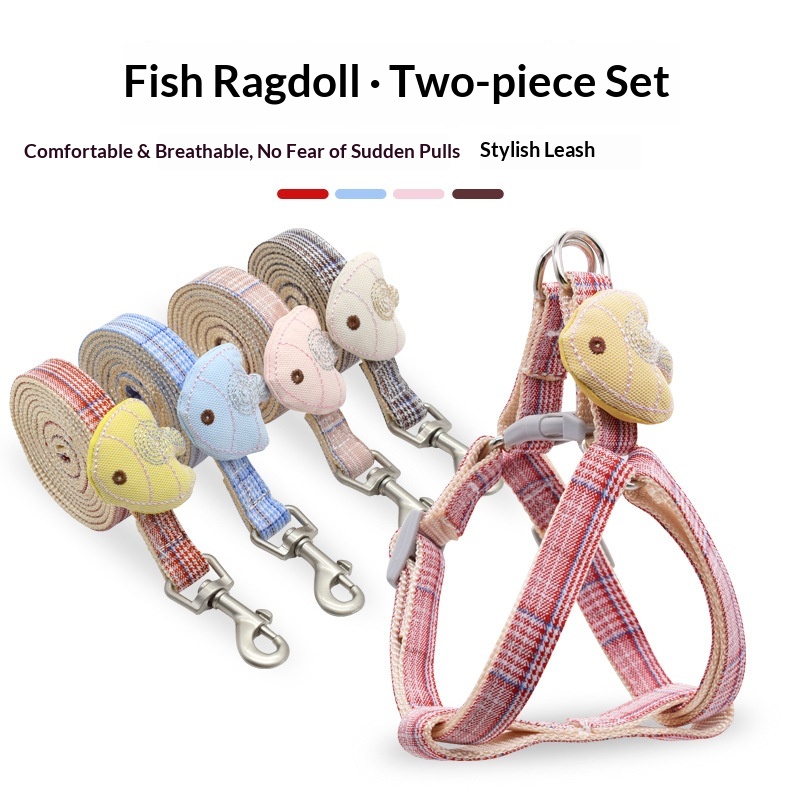 طقم طوق وحزام للكلاب الصغيرة ب - مراجعة Headcollar Rope Set وسعره