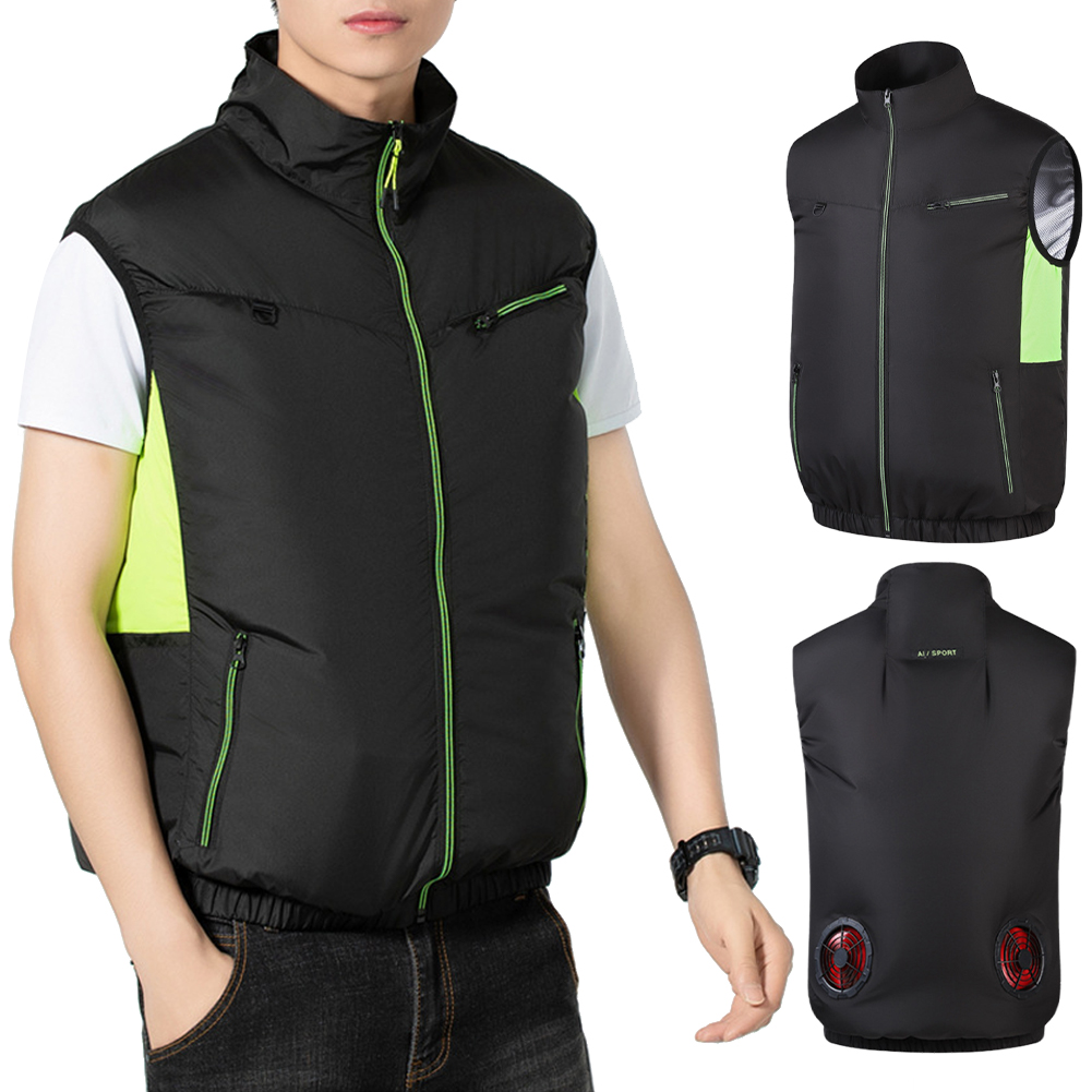 2025 سترة مروحة التبريد مكيف ا - مراجعة Outdoor Sport Jacket Men وسعره