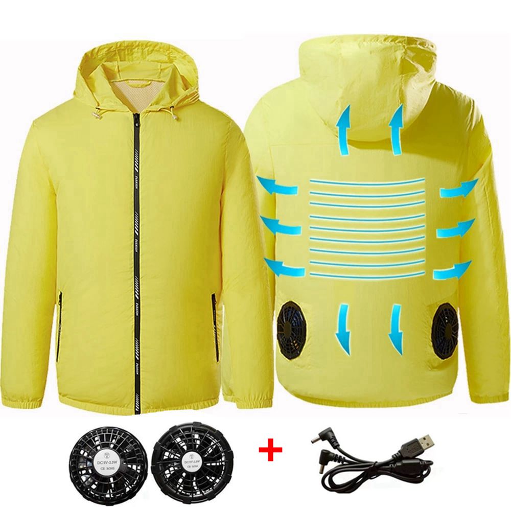 الصيف الرياضة مروحة تكييف الهو - مراجعة Outdoor Sport Brand Jacket وسعره