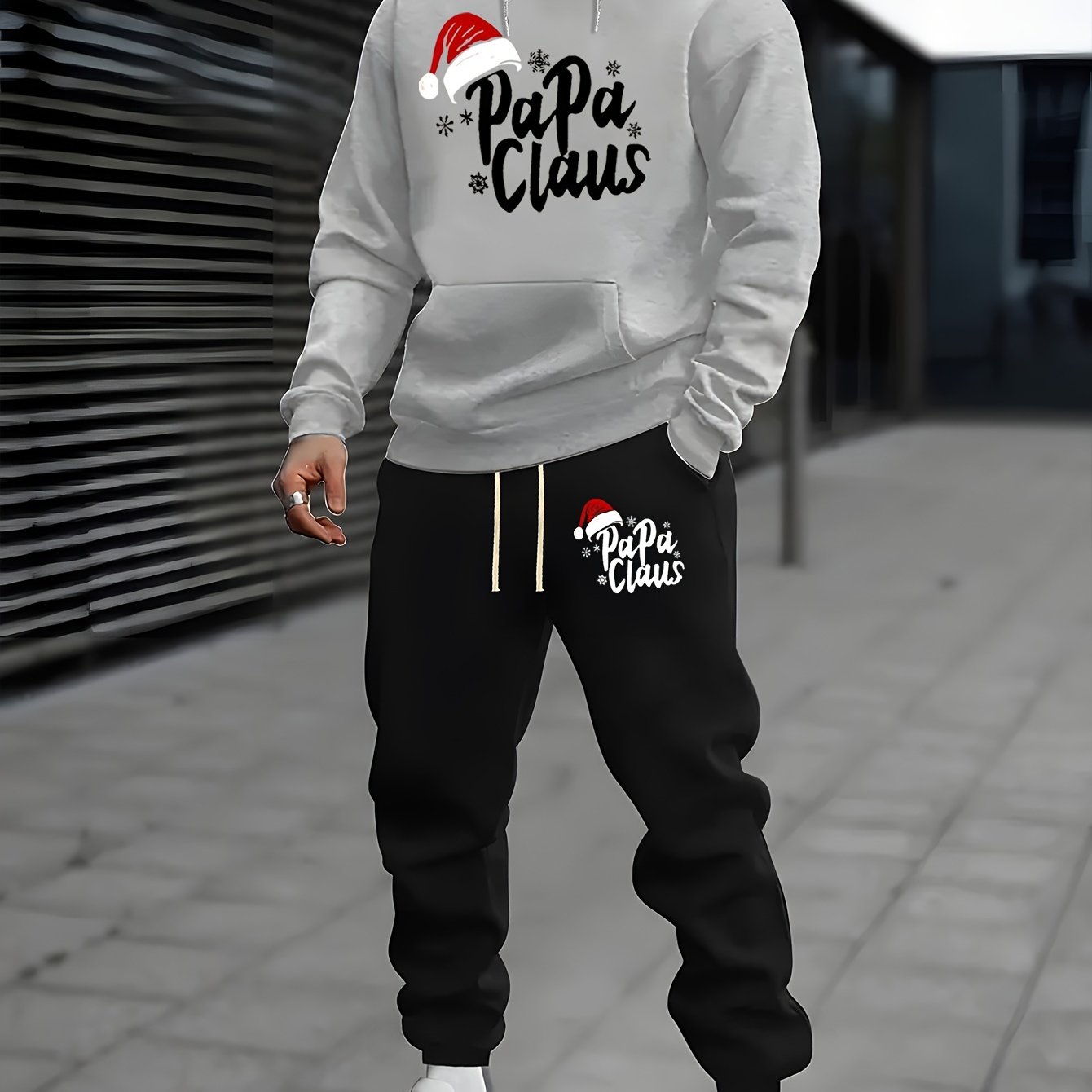 بدلة رياضية رجالية من قطعتين ب - مراجعة Outdoor Sport Hoodie وسعره