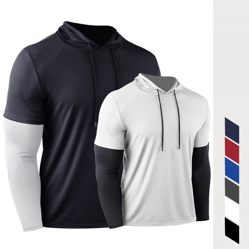تي شيرت رجالي للجري واللياقة ا - مراجعة Outdoor Sport Hoodie وسعره