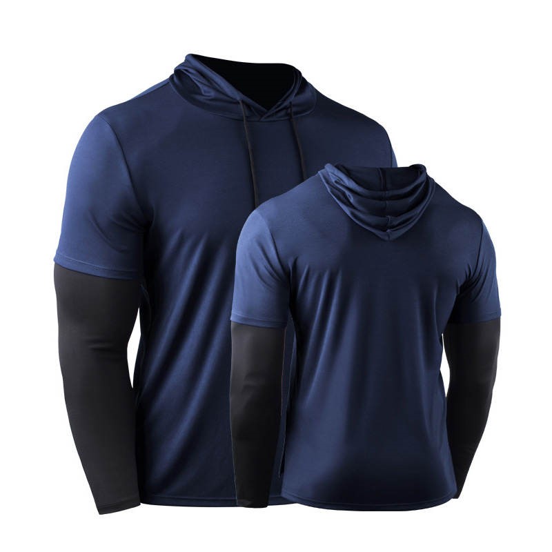 تي شيرت رجالي للجري واللياقة ا - مراجعة Outdoor Sport Hoodie وسعره
